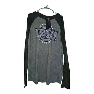 Super Bowl LVIII Las Vegas Shirt Adult 2XL Fanatics NWT NFL Football Mens